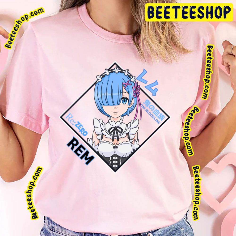 Blue Oni Bloodline Ram Re Zero Trending Unisex T-Shirt