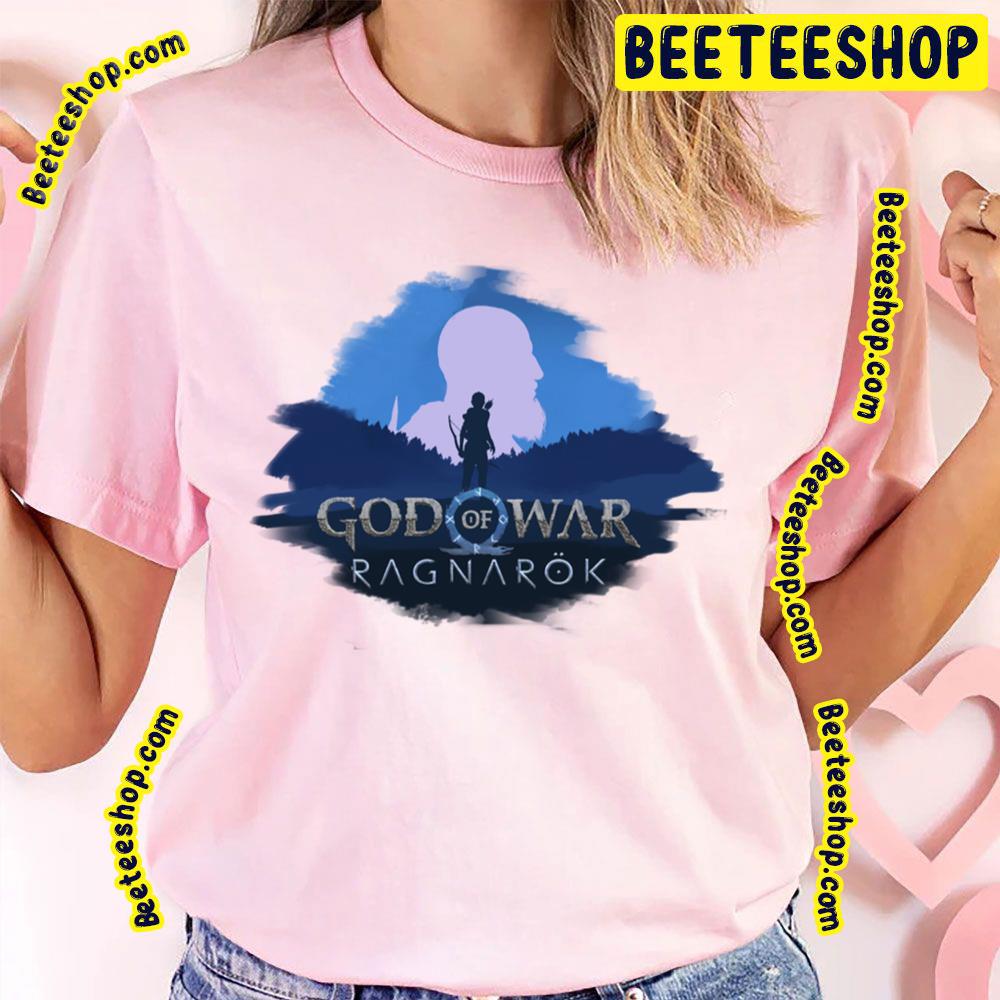 Blue Style God Of War Ragnarok Trending Unisex T-Shirt