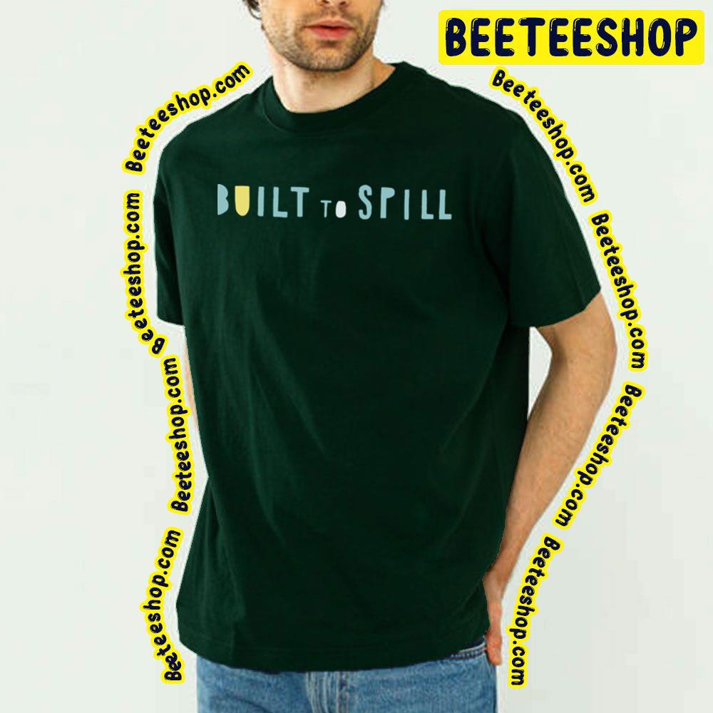 Blue Text Built To Spill Logo Trending Unisex T-Shirt