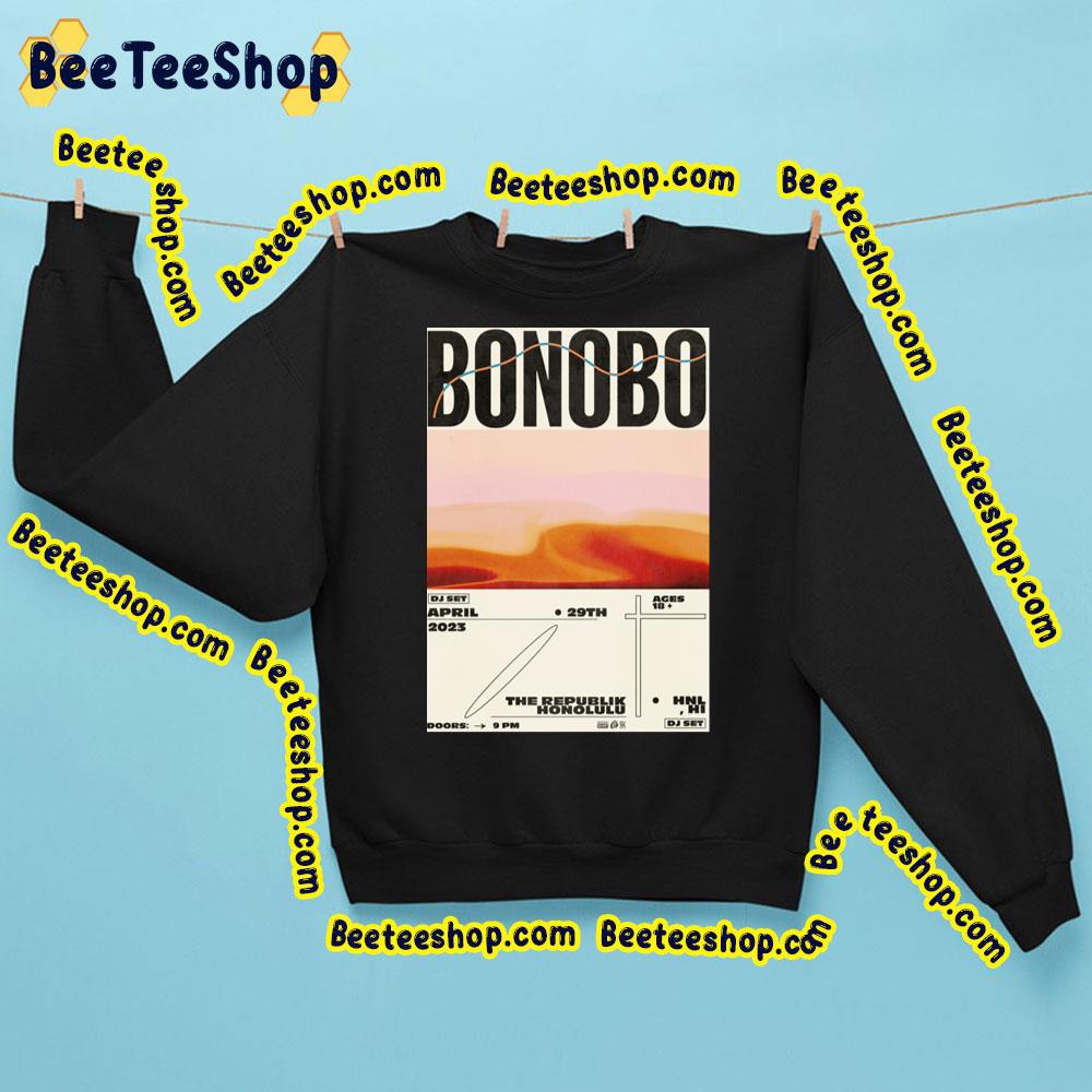 Bonobo Live 18+ 2023 Tour Trending Unisex T-Shirt