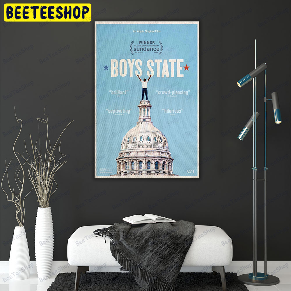 Boys State Documentary Apple Original Movie Portrait Canvas