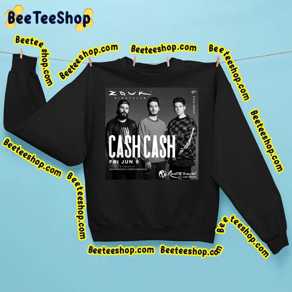 Cash Cash Tour 9 June 2023 Las Vegas Trending Unisex Sweatshirt