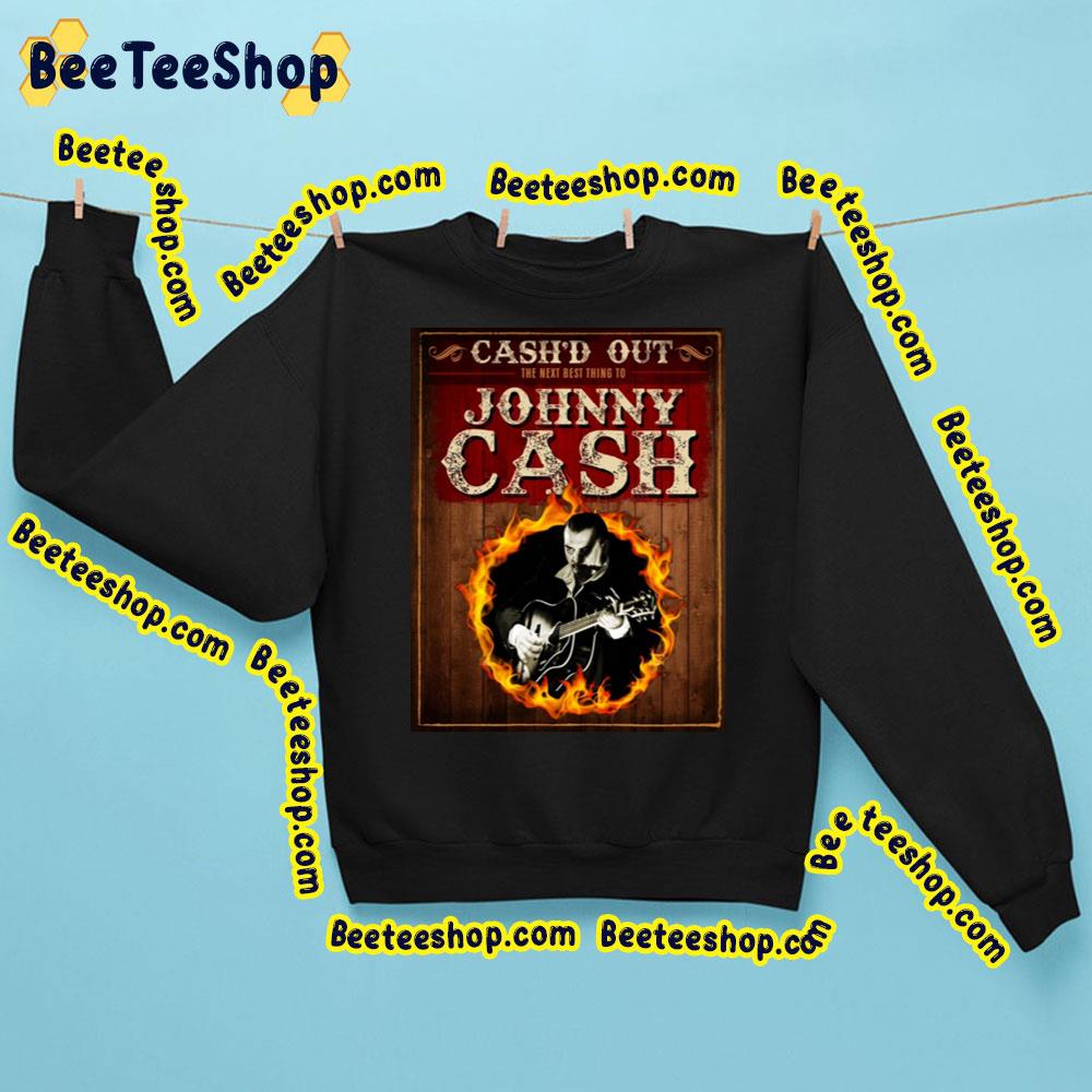 Cashd Out Johnny Cash 2023 Trending Unisex Sweatshirt