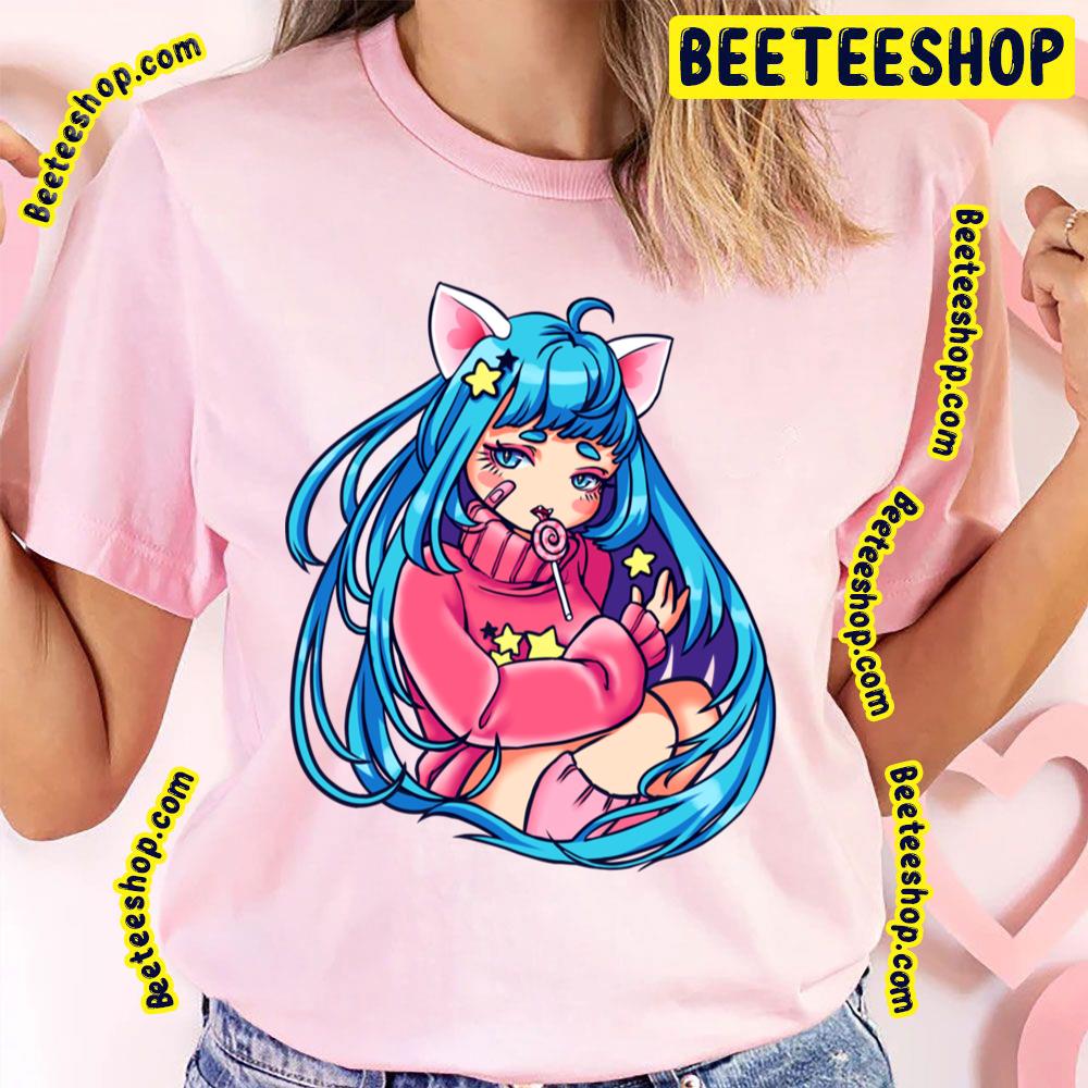 Catgirl Candy Candy Trending Unisex T-Shirt