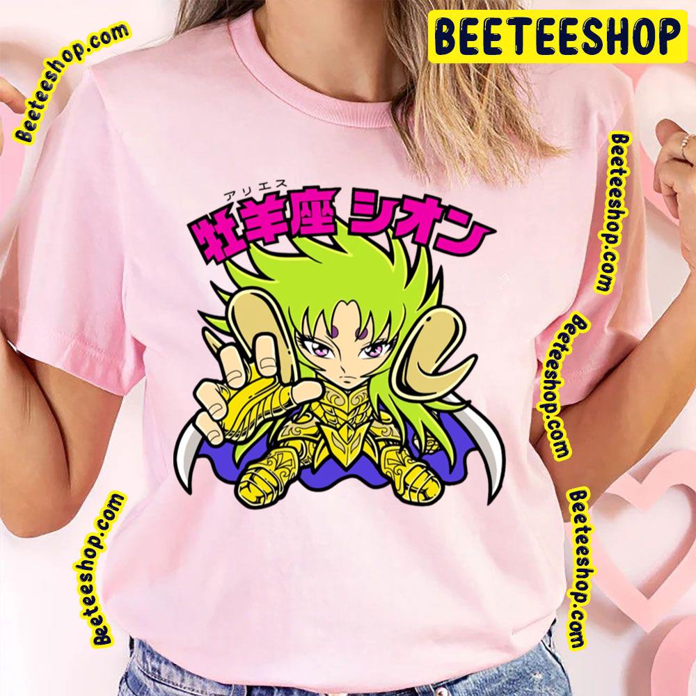 Chibi Aries Shion Saint Seiya Trending Unisex T-Shirt