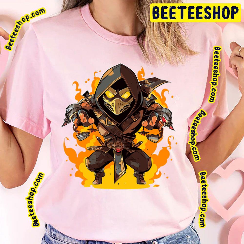 Chibi Combat Fire Mortal Kombat 11 Ultimate Trending Unisex T-Shirt