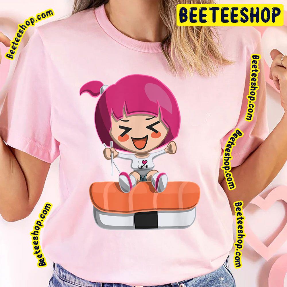 Chibi Japanese Sushi Maruko Chan Trending Unisex T-Shirt