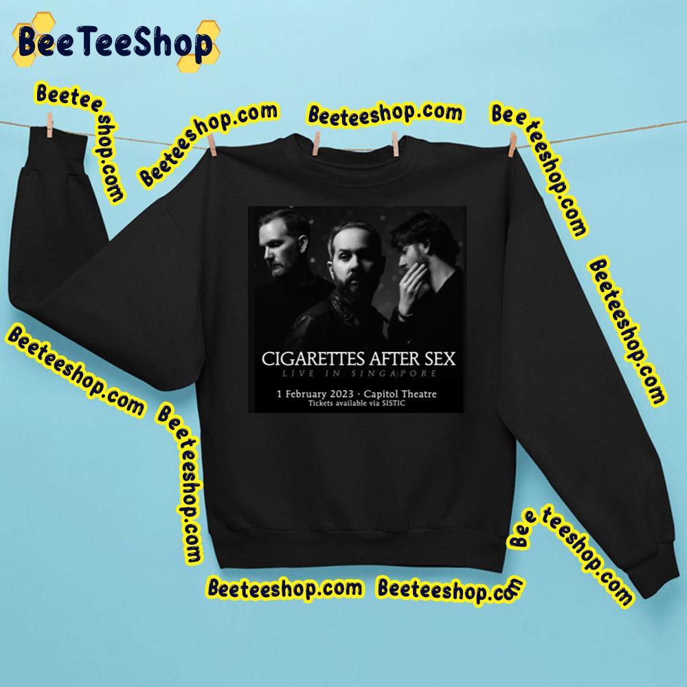 Cigarettes After Sex Singapore 2023 Tour Dates Trending Unisex T-Shirt