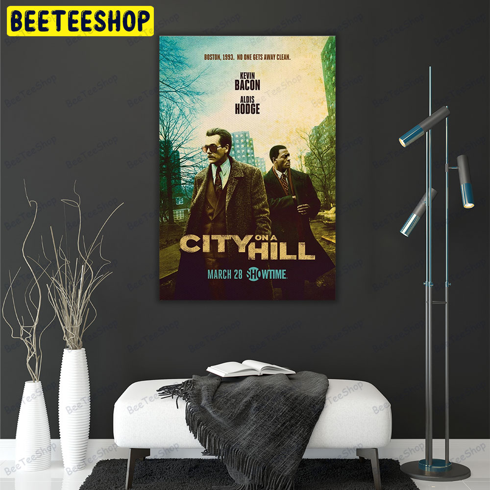 City On A Hill Kevin Bacon Aldis Hodge Movie Portrait Canvas