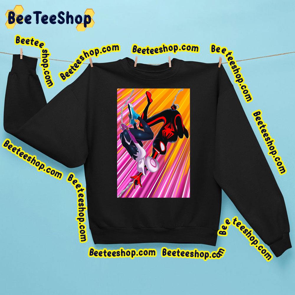 Couple Gwen And Miles Spiderverse Movie Trending Unisex Sweatshirt