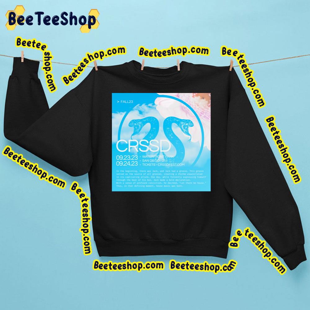 Crssd Festival 2023 Fall Trending Unisex Sweatshirt