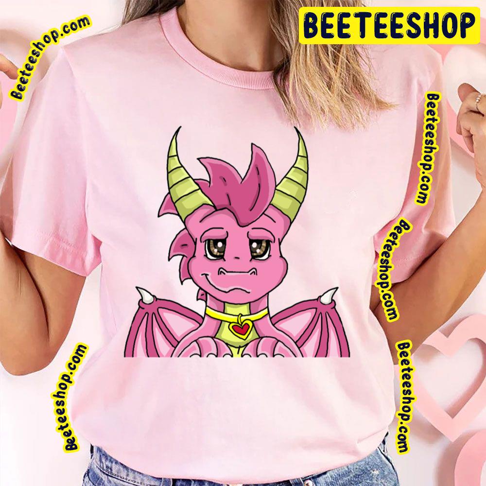 Cry Lovely Dragon Pink Trending Unisex T-Shirt