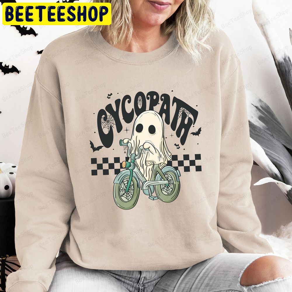 Cycopath Halloween Ghost Trick Or Treat Trending Unisex Sweatshirt