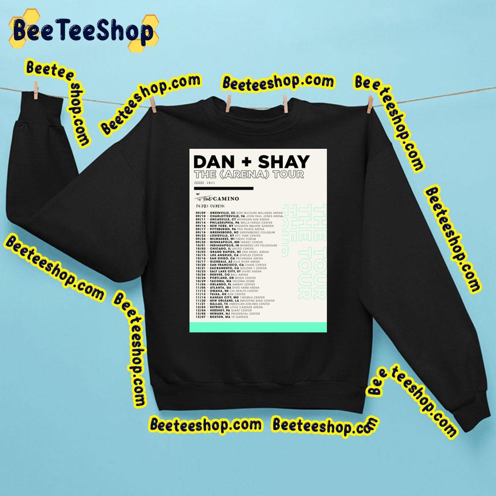 Dan + Shay The Arena Tour Dan Smyers Shay Mooney Concert Trending Unisex Sweatshirt