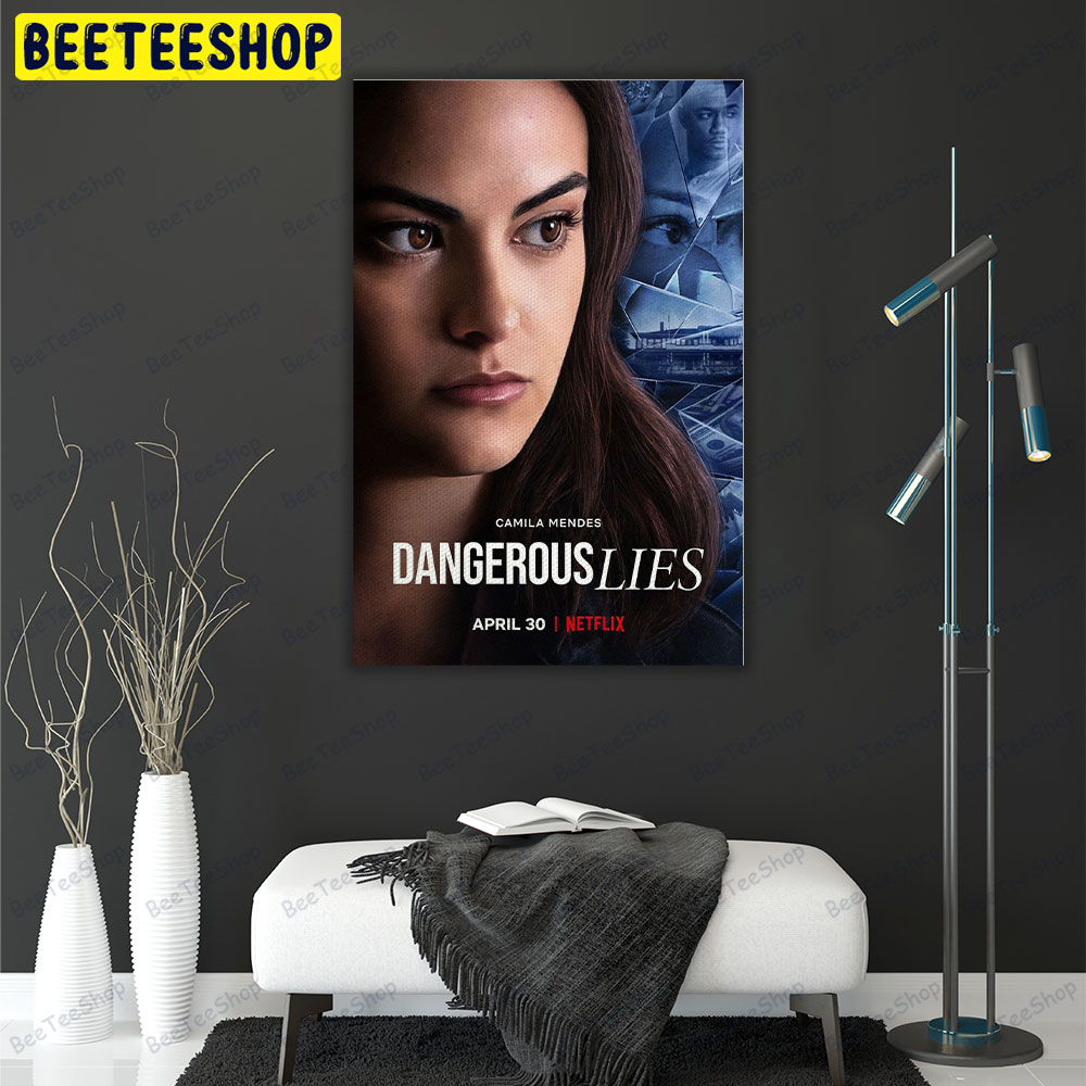 Dangerous Lies Camila Mendes Movie Portrait Canvas