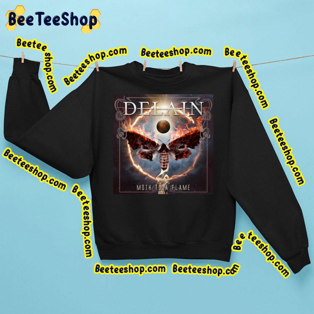 Delain New Single 2023 Moth To A Flame Trending Unisex Sweatshirt