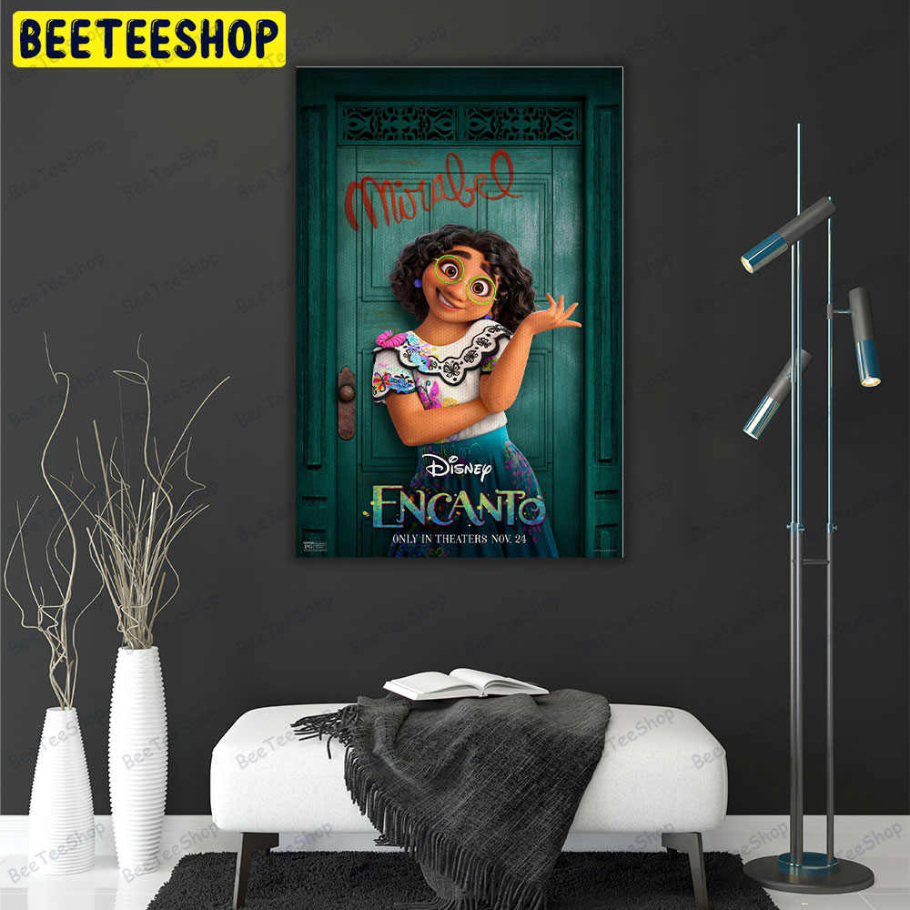 Disney Encanto Stephanie Beatriz Mirabel Movie Portrait Canvas