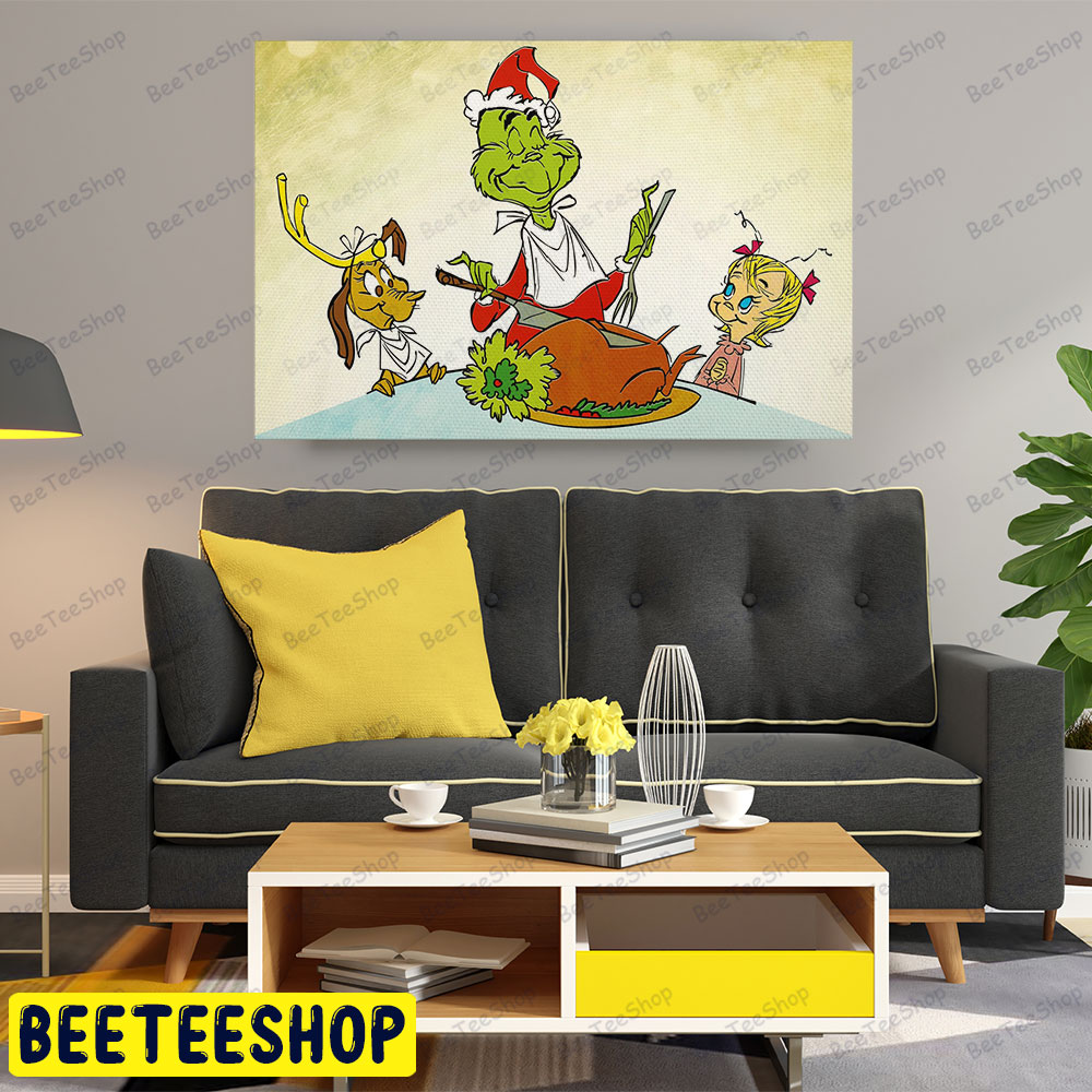 Dr Seuss How The Grinch Stole Christmas Boris Karloff Chuck Jones Landscape Canvas