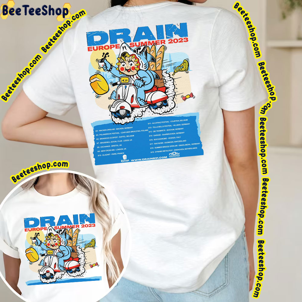 Dran Europe Summer 2023 Double Sided Trending Unisex T-Shirt