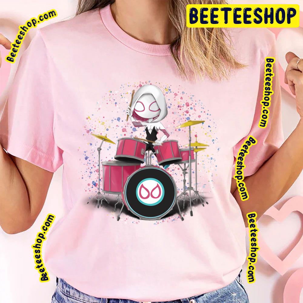 Drummer Gwen Spiderverse Movie Trending Unisex T-Shirt