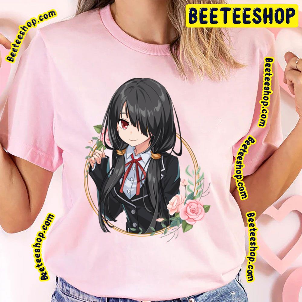 Flower Kurumi Tokisaki Date A Live Trending Unisex T-Shirt