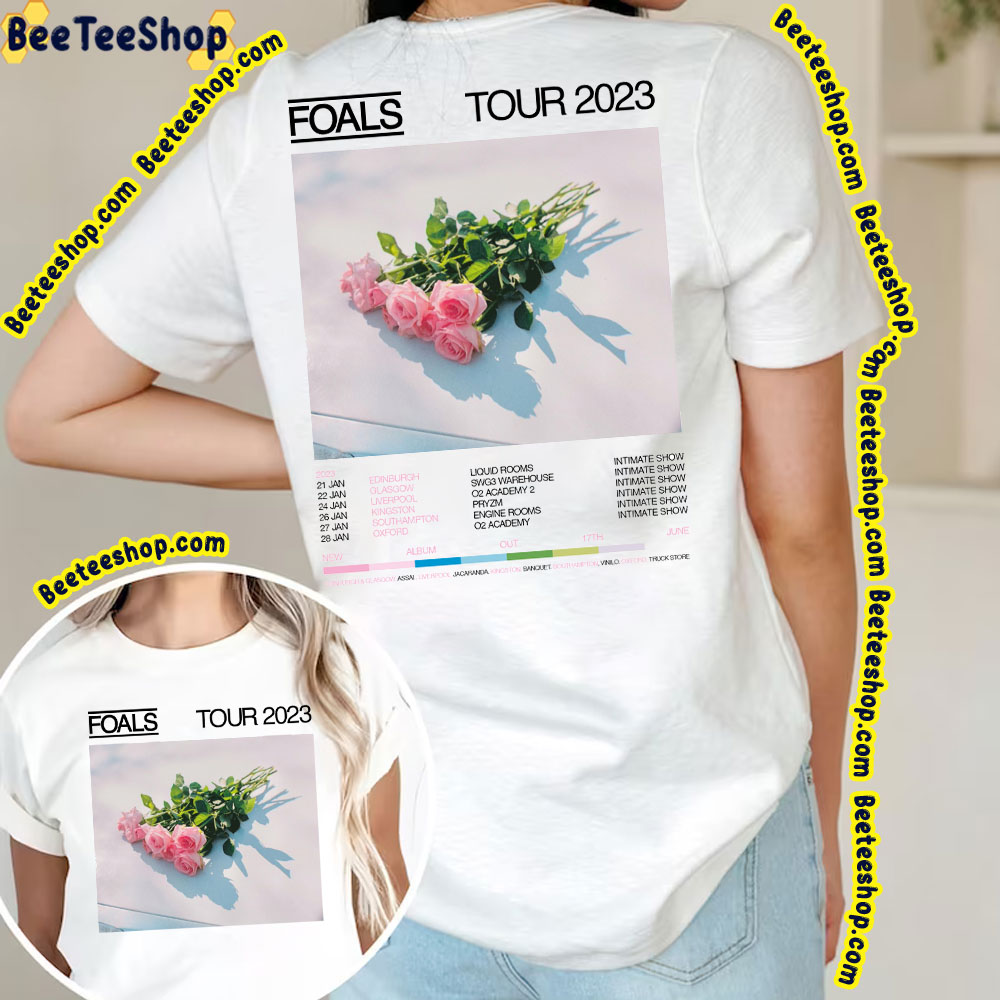 Foals Tour Dates 2023 Double Sided Trending Unisex T-Shirt