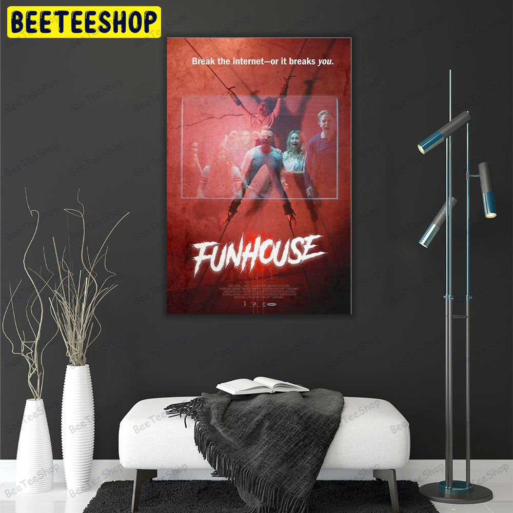 Funhouse Valter Skarsgard Karolina Benefield Movie Portrait Canvas