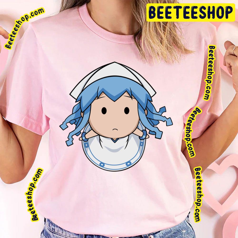 Funny Face Shinryaku! Ika Musume Trending Unisex T-Shirt