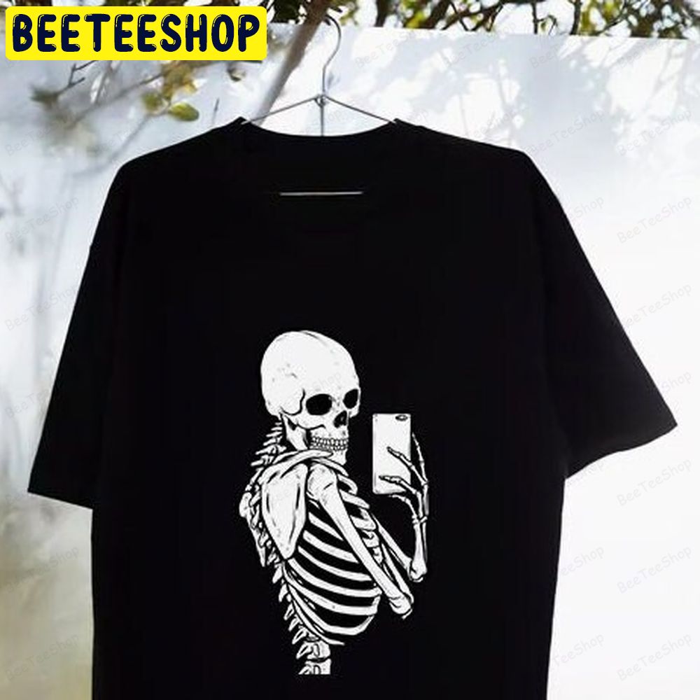 Funny Skeleton Halloween Trending Unisex T-Shirt