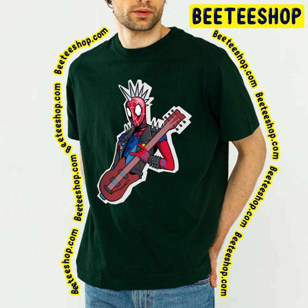 Funny Spider Punk Spiderverse Movie Trending Unisex T-Shirt