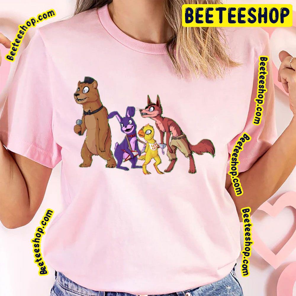 Furries With Five Nights At Freddy’s Trending Unisex T-Shirt