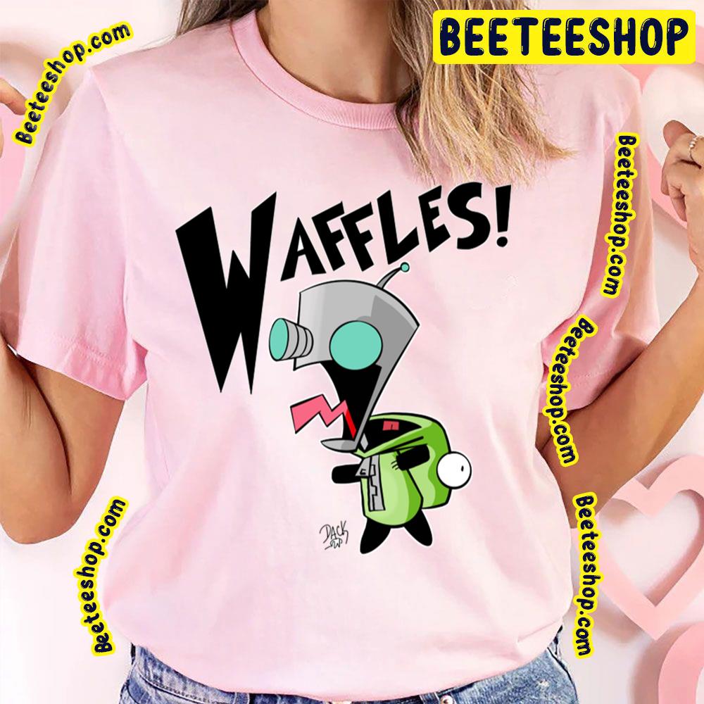 Gir Likes Waffles Invader Zim Trending Unisex T-Shirt