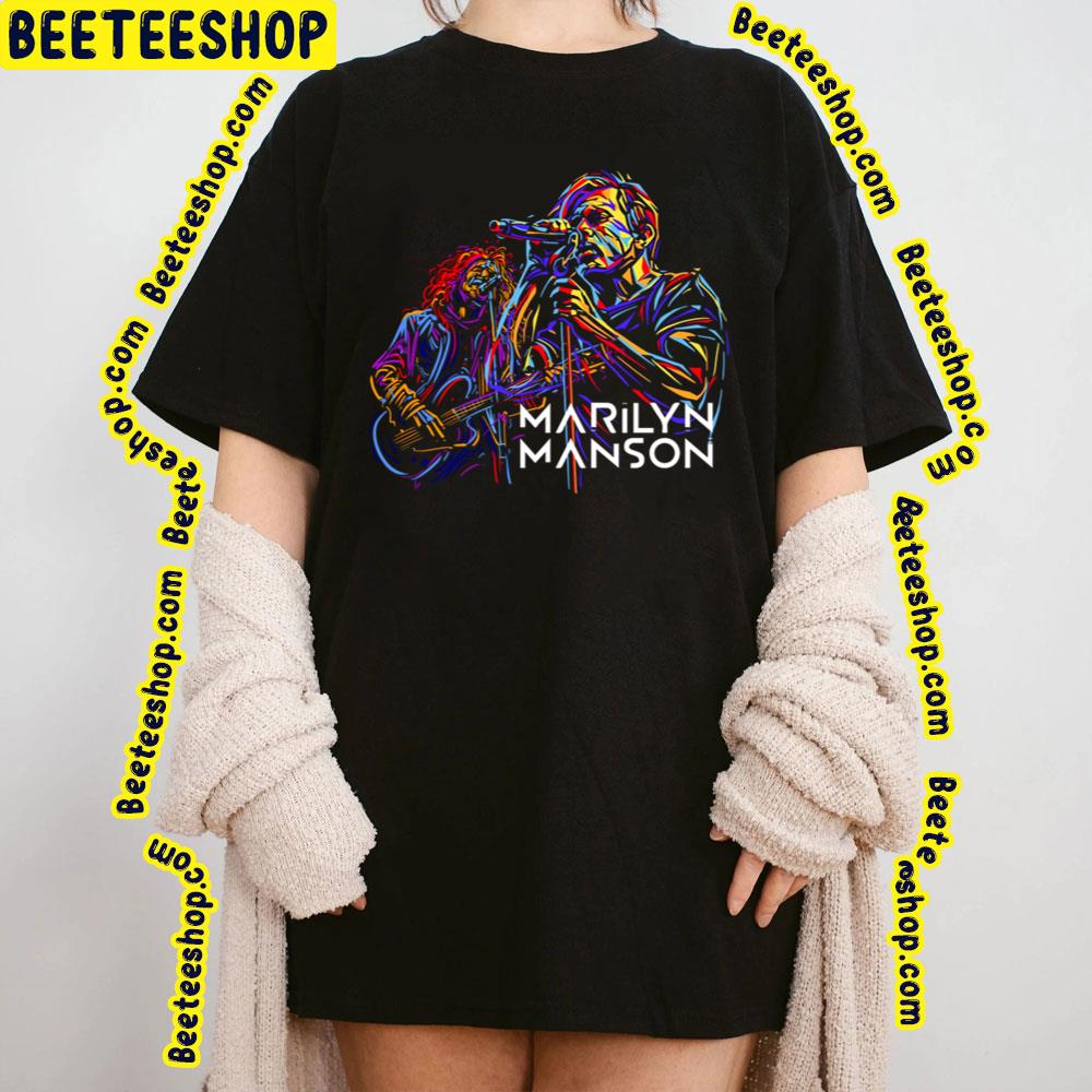 Glowing Marilyn Manson Trending Unisex T-Shirt