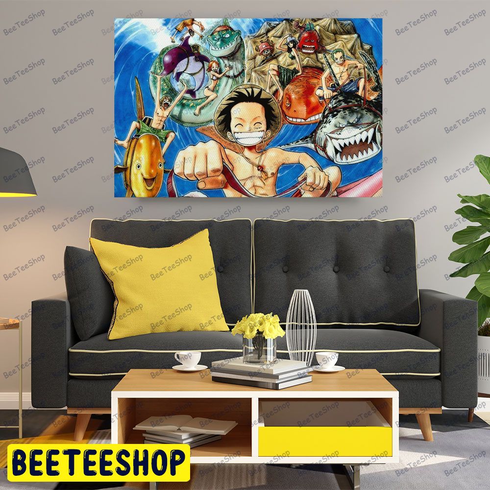 Gooo One Piece US Landscape Canvas