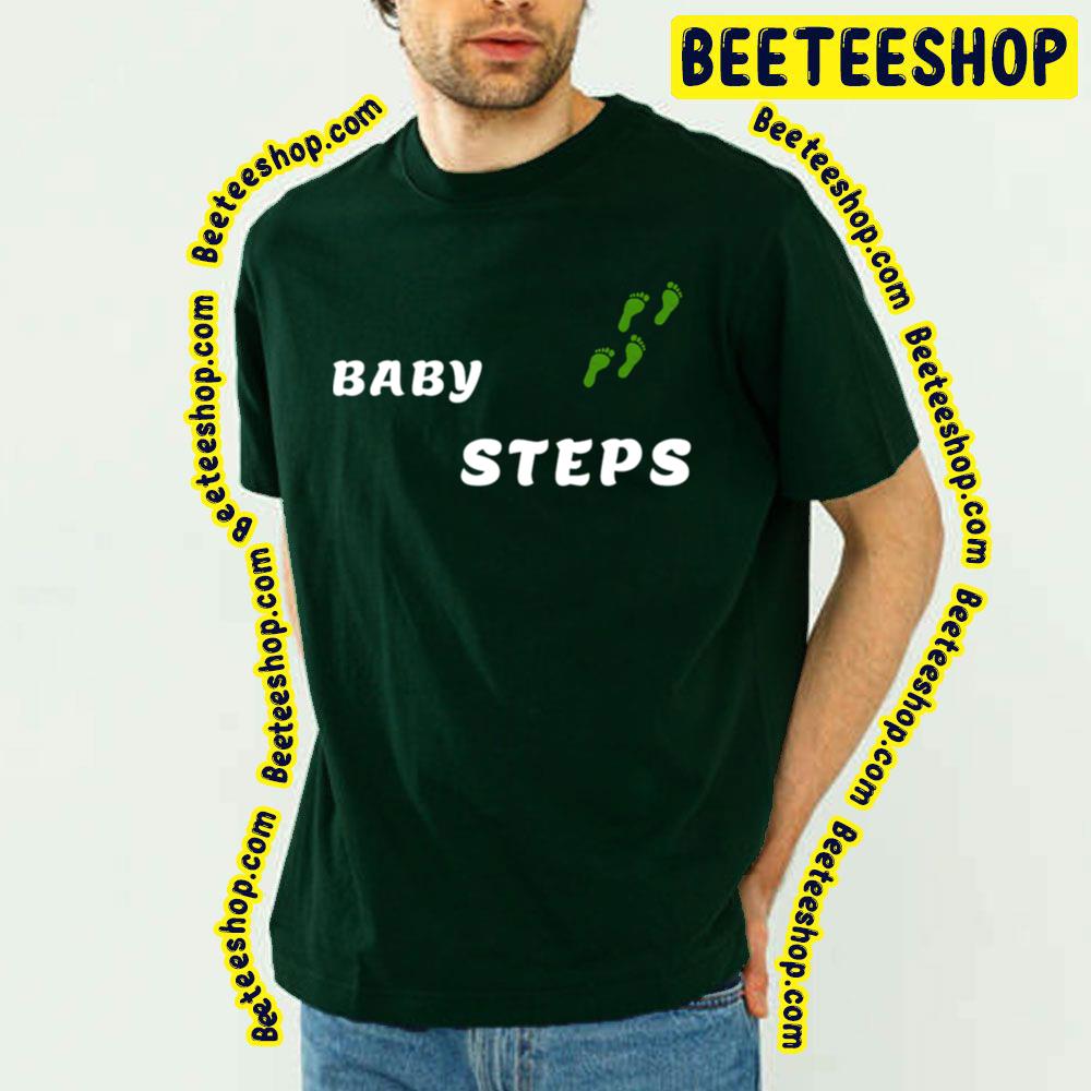 Green Baby Steps Trending Unisex T-Shirt