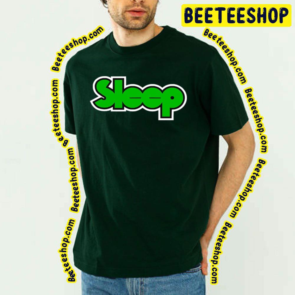 Green Logo Sleep Trending Unisex T-Shirt