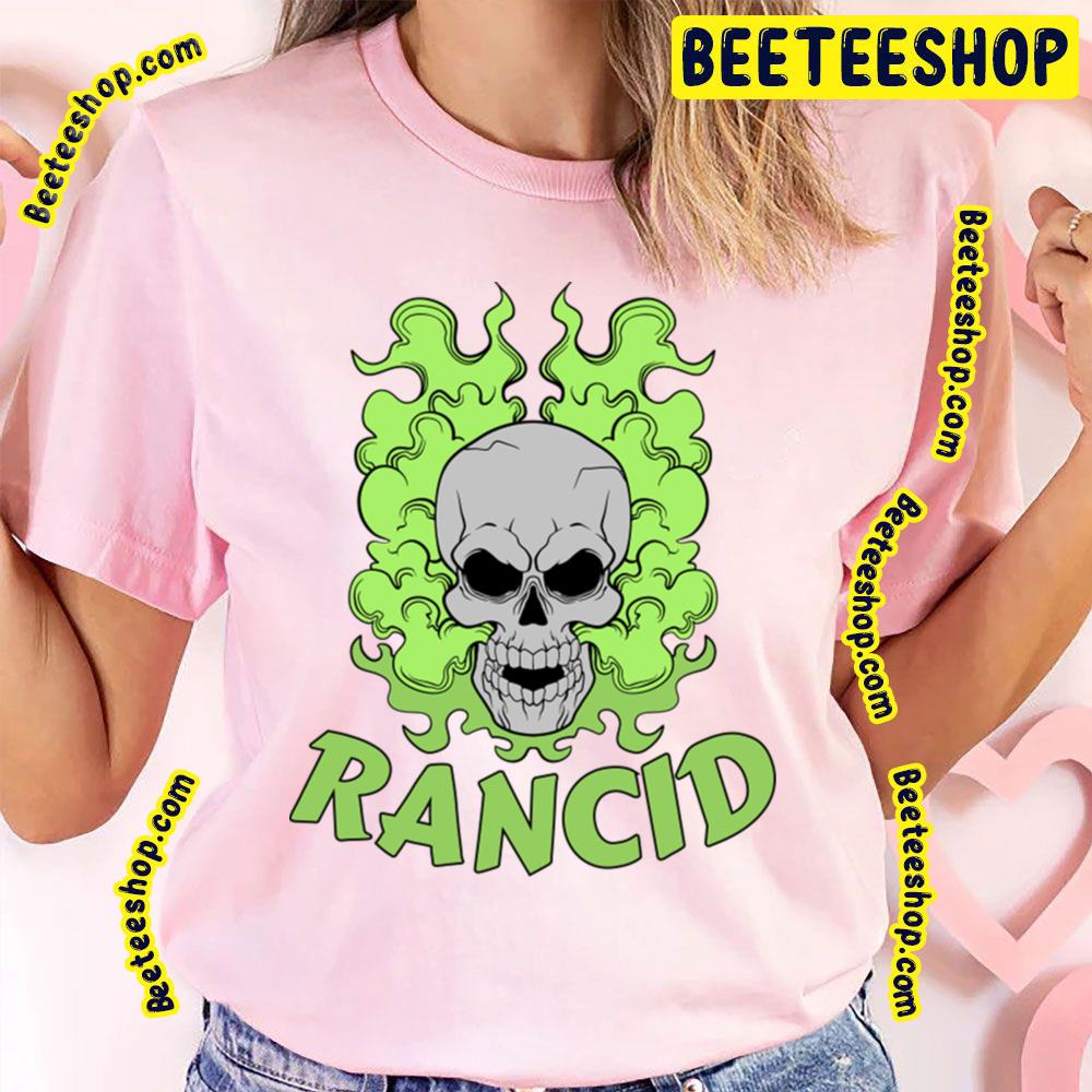 Green Skull Rancid Trending Unisex T-Shirt