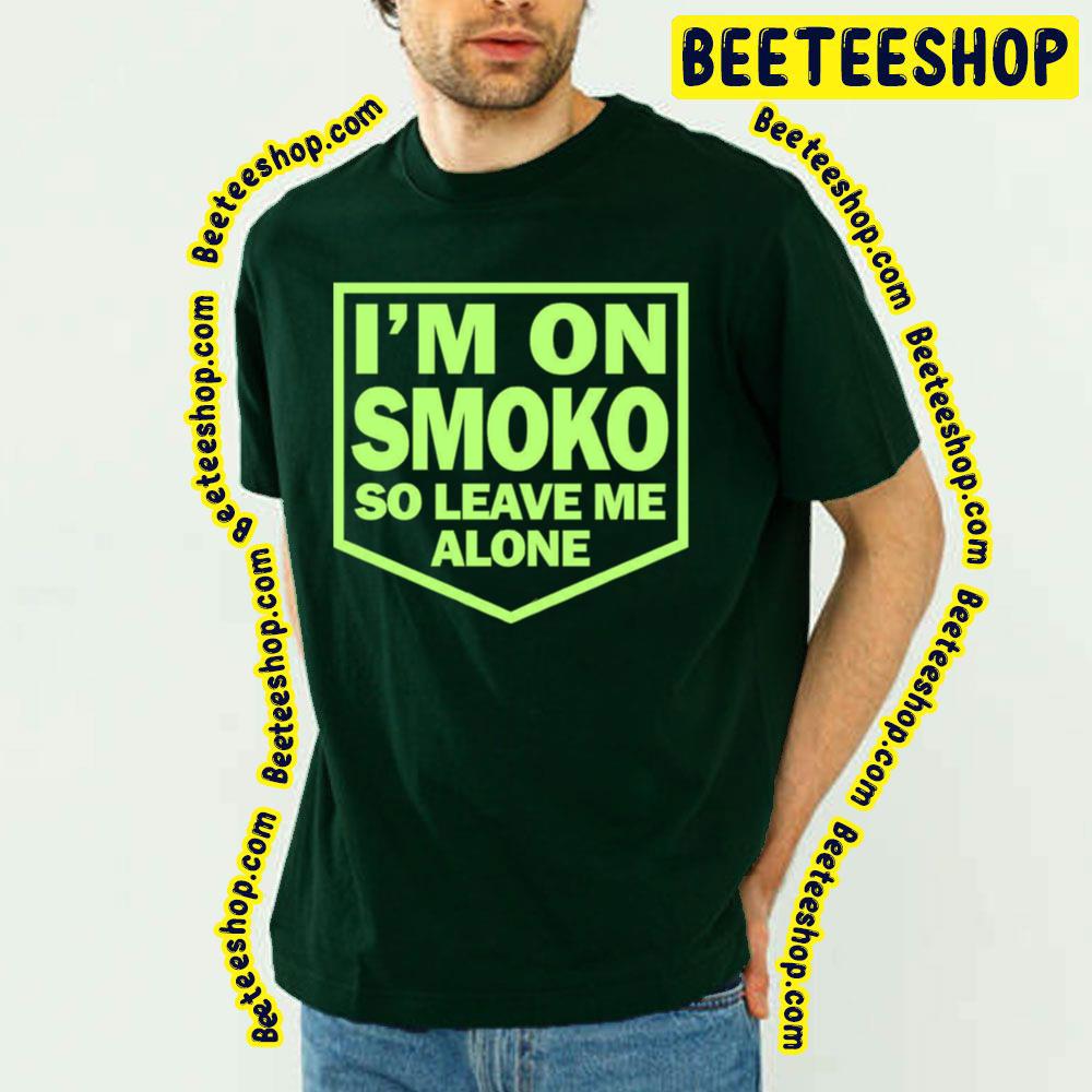 Green Text Smoko The Chats Band Trending Unisex T-Shirt