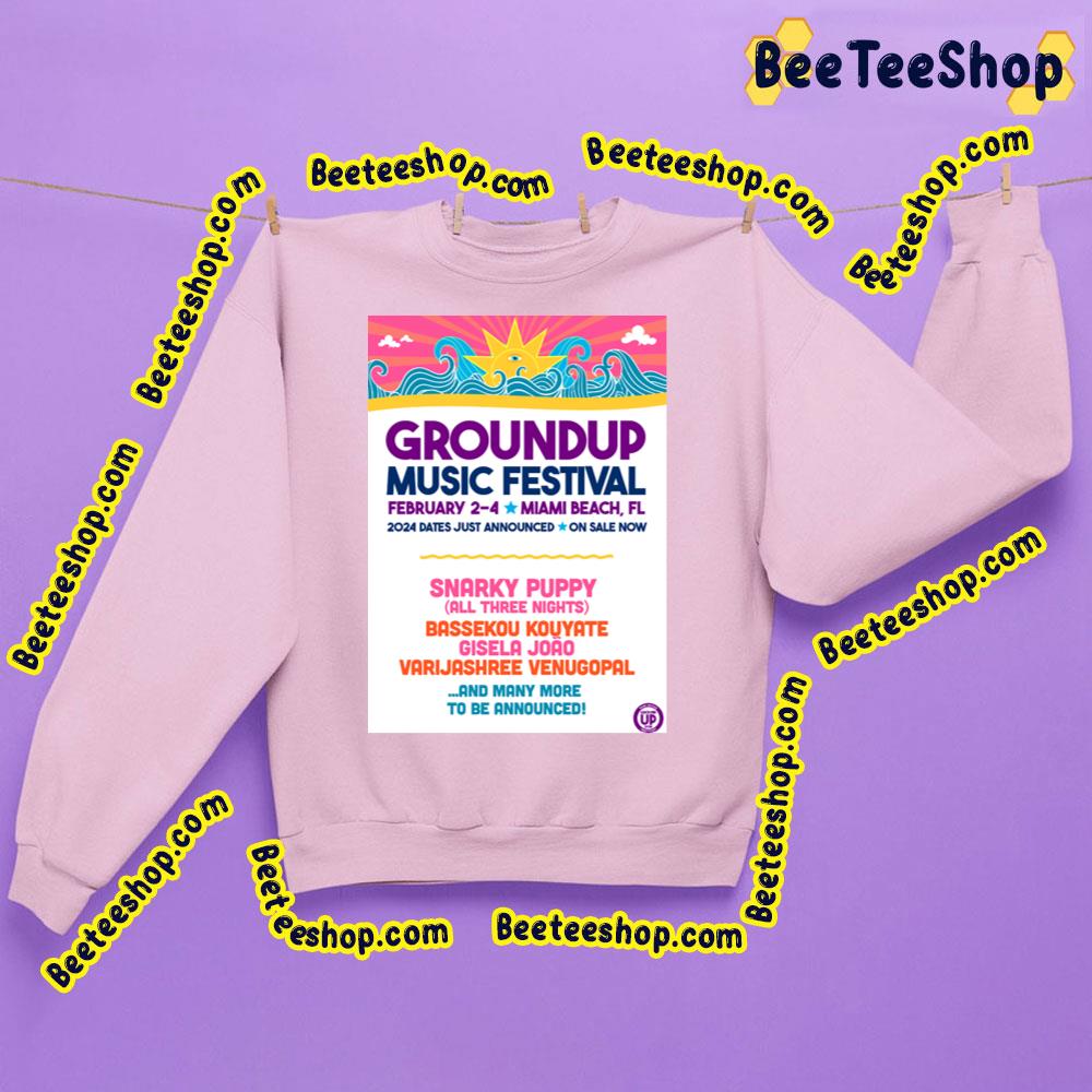 Groundup Music Festival 2024 Trending Unisex Sweatshirt