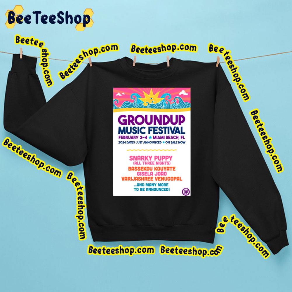 Groundup Music Festival 2024 Trending Unisex Sweatshirt