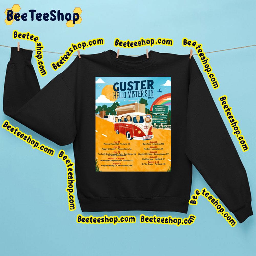 Guster Hello Mister Sun 2023 Tour Trending Unisex T-Shirt