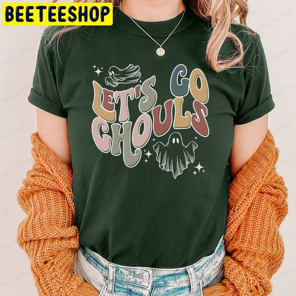 Halloween Retro Ghost Graphic Trending Unisex T-Shirt