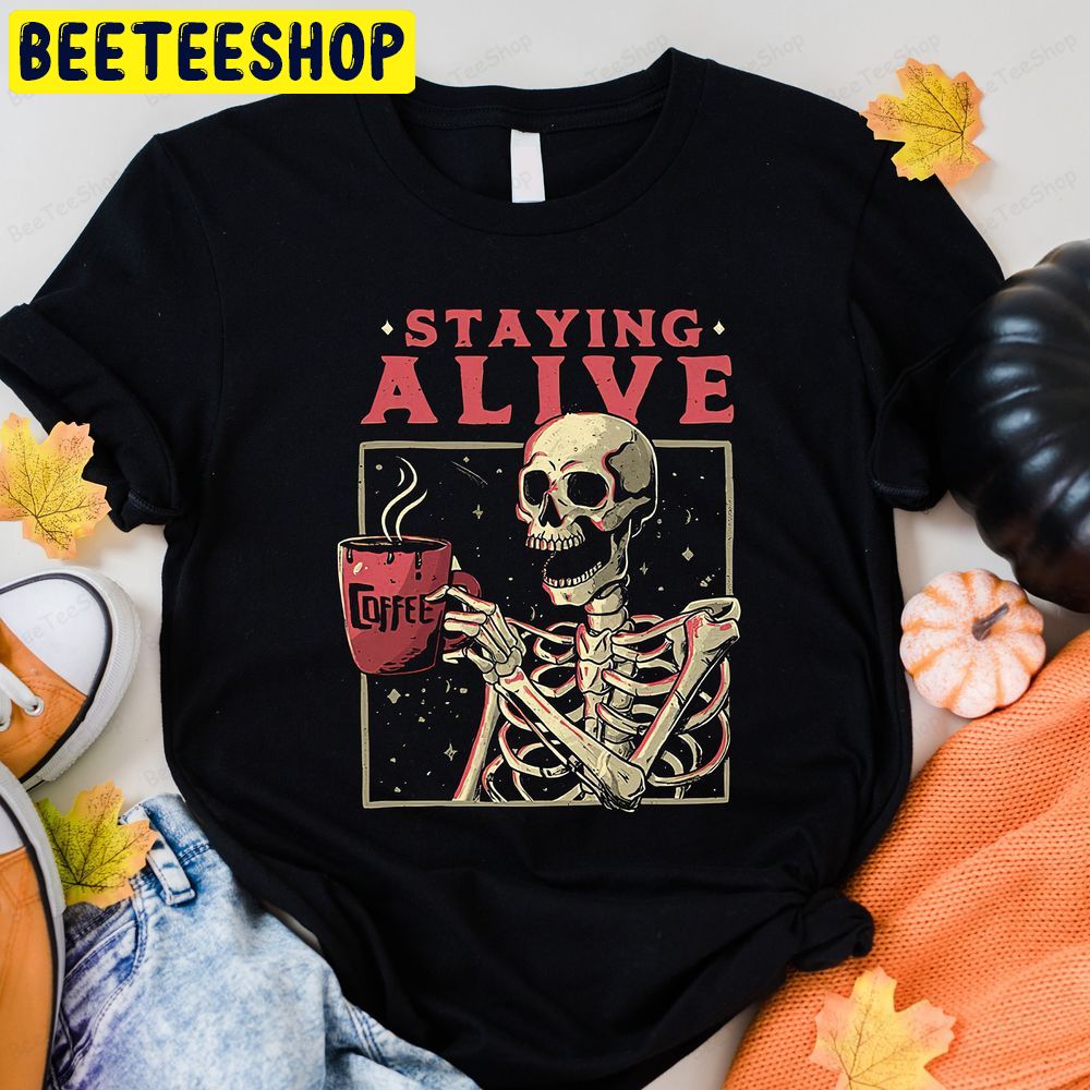 Halloween Skeleton Pumpkin Trending Unisex T-Shirt