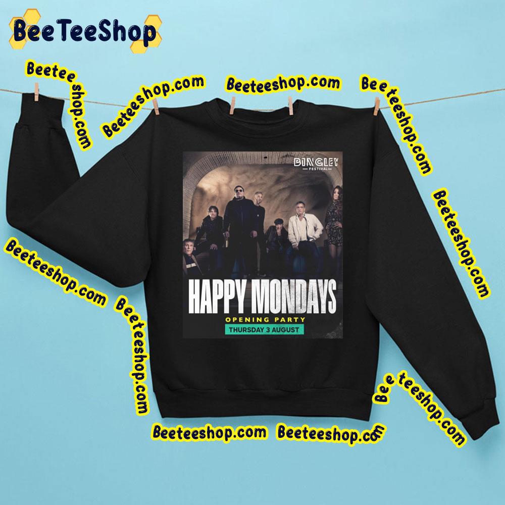 Happy Mondays Bingley Fest 2023 Trending Unisex Sweatshirt