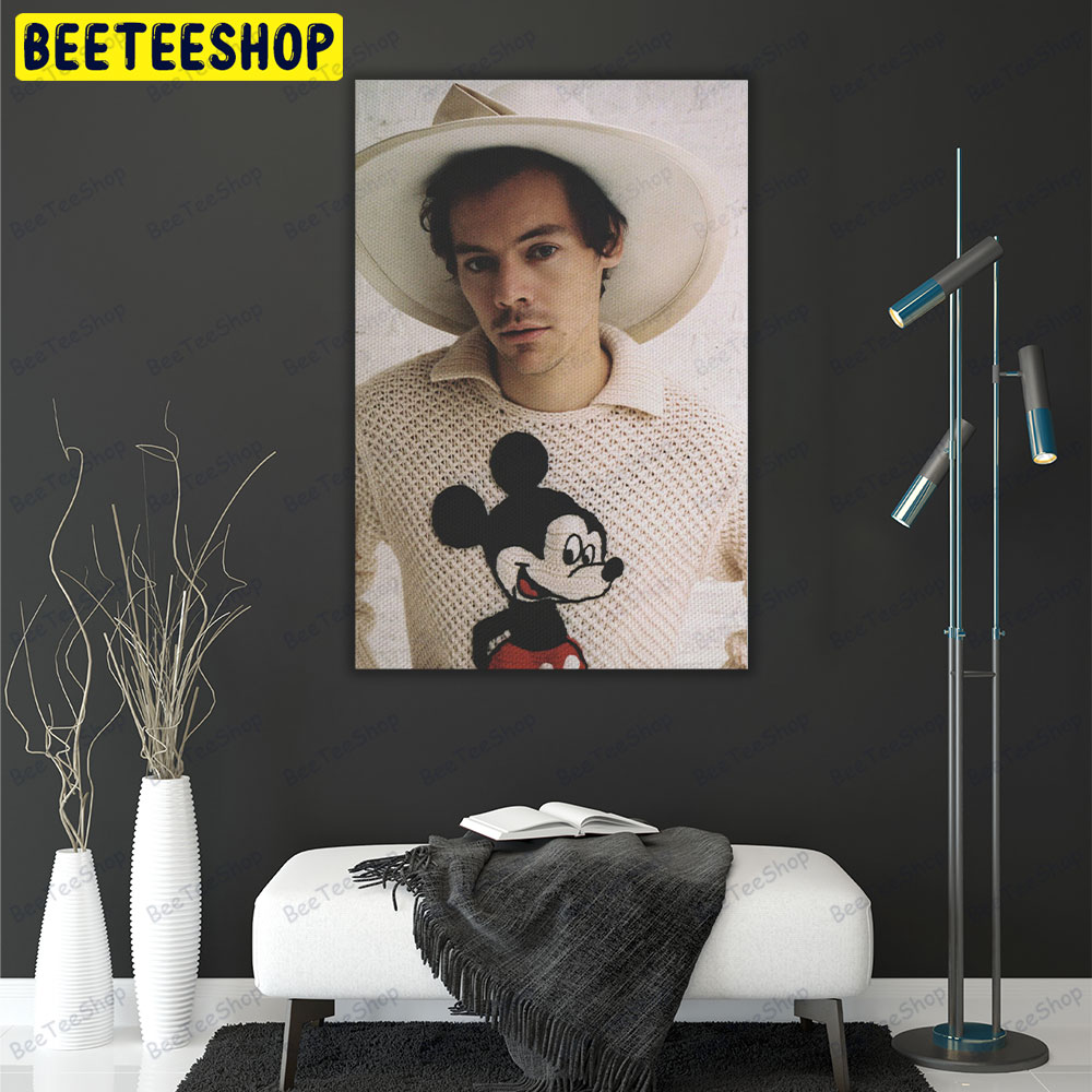 Harry Styles One Direction Singer Music Portrait Canvas