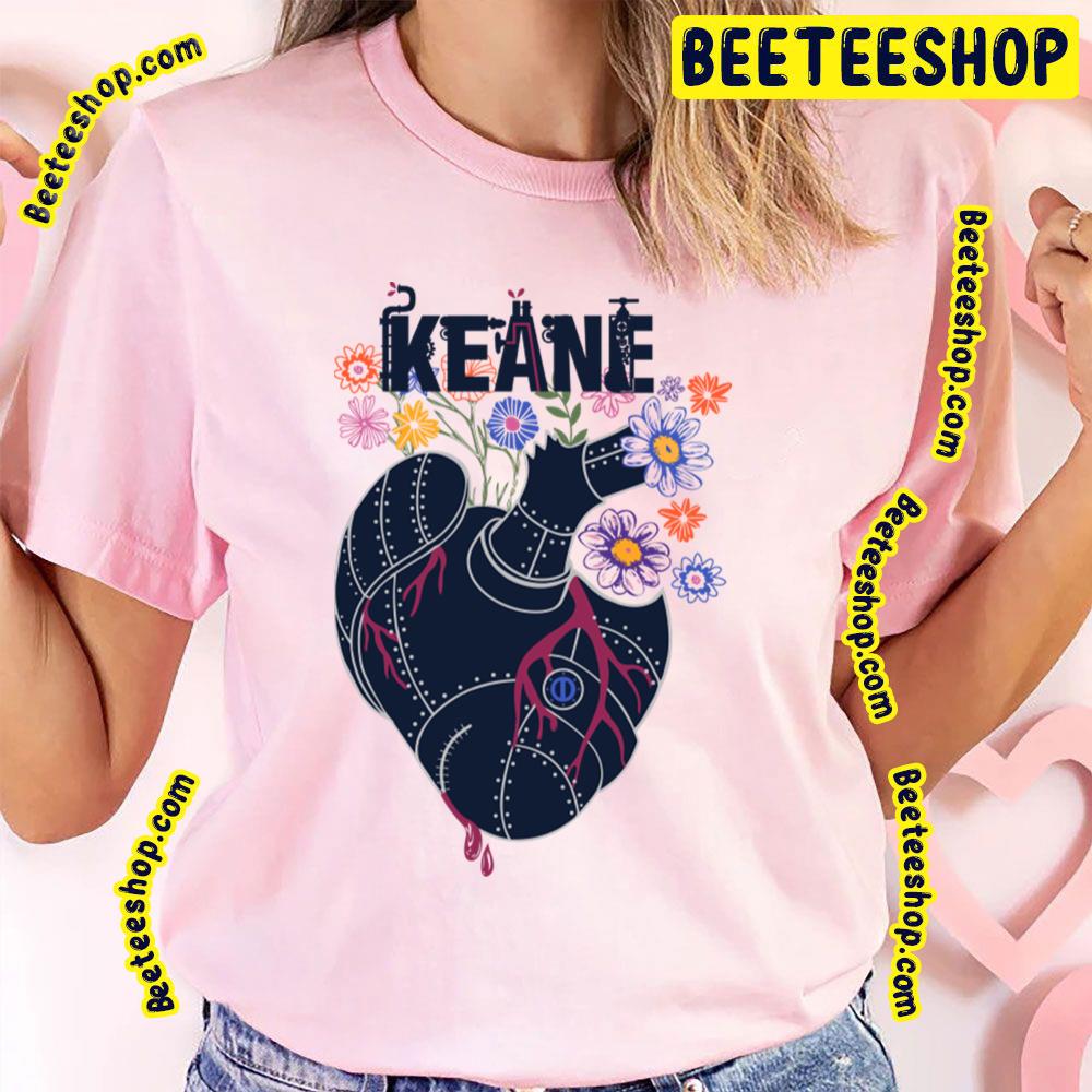 Heart Flower Keane Trending Unisex T-Shirt