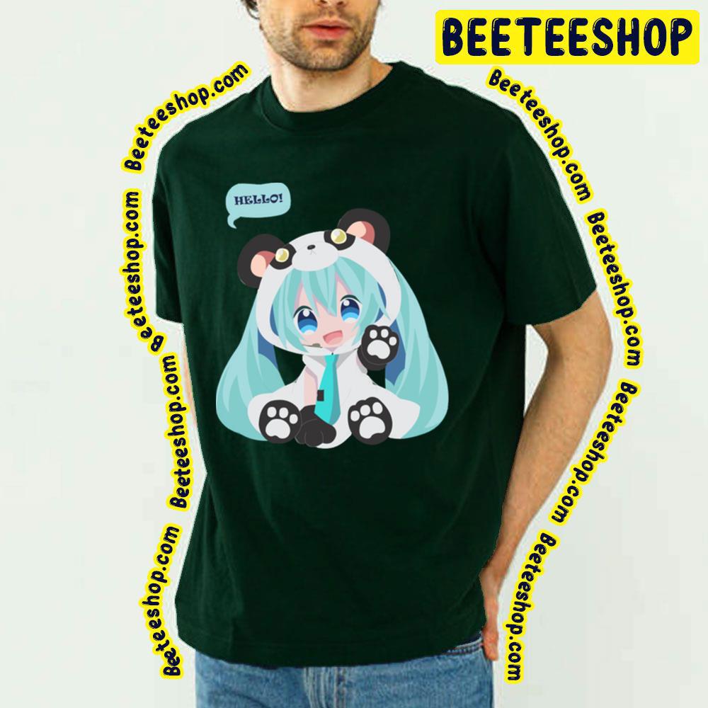 Hello Cat Hatsune Miku Trending Unisex T-Shirt