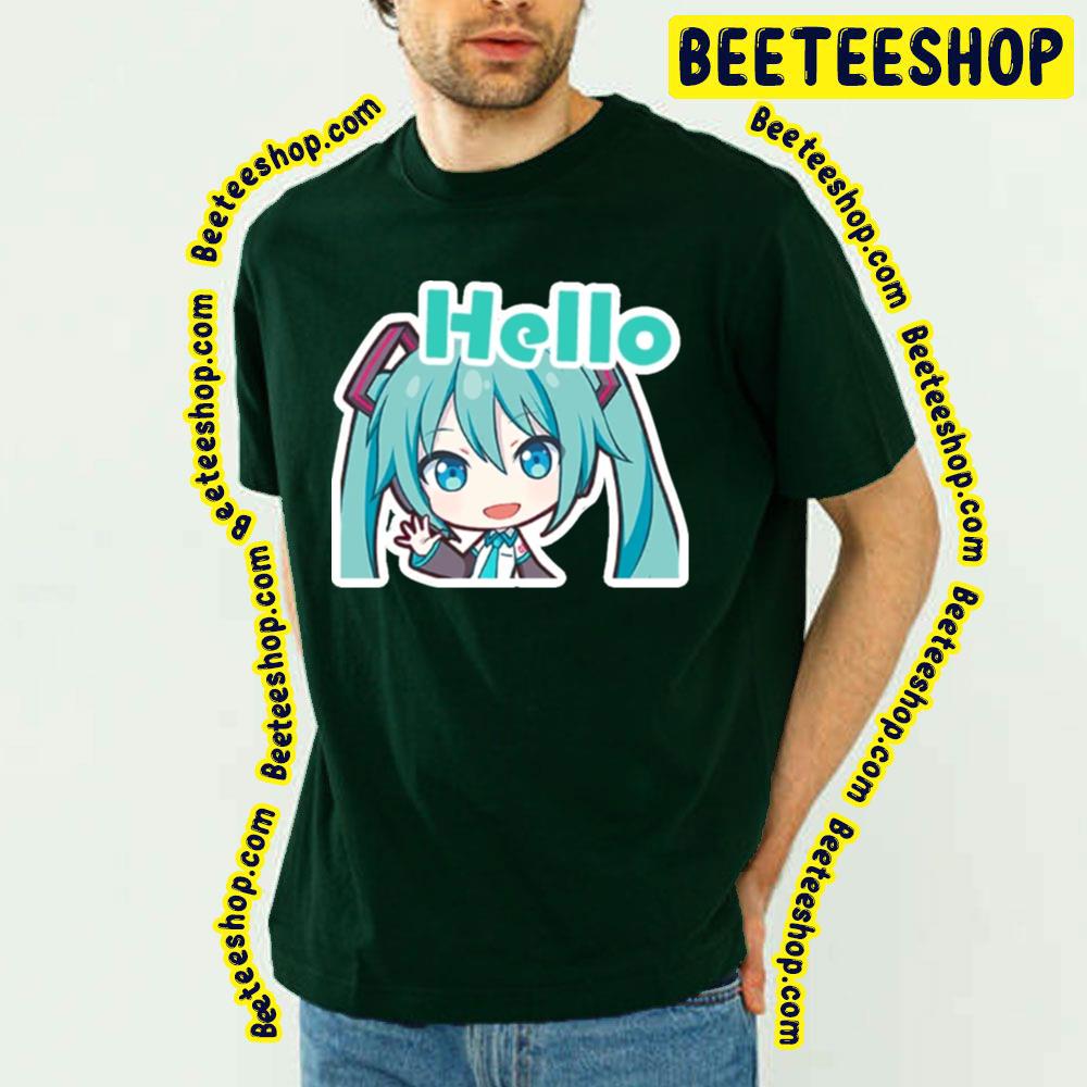 Hello Hatsune Miku Trending Unisex T-Shirt