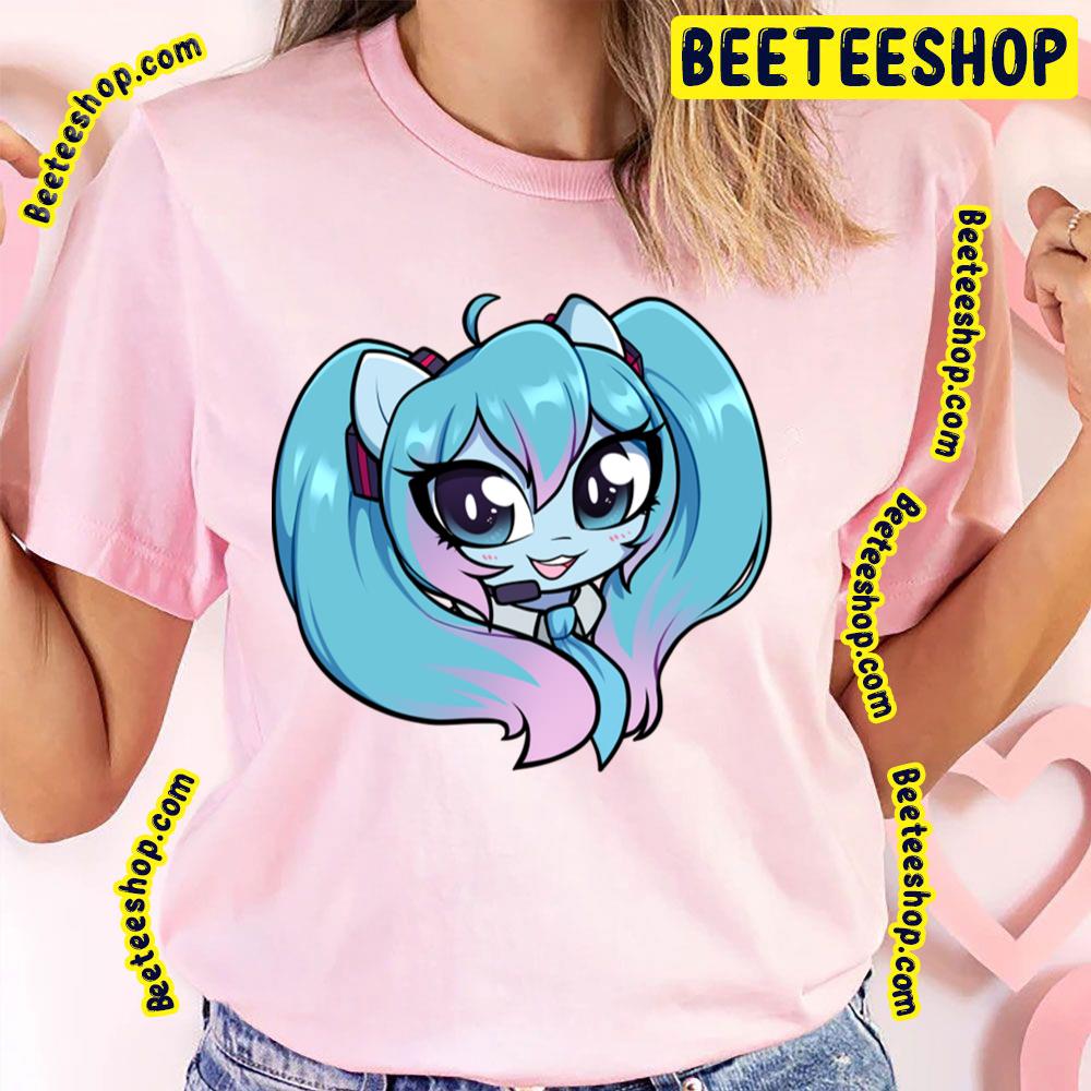 Horse Hatsune Miku Trending Unisex T-Shirt