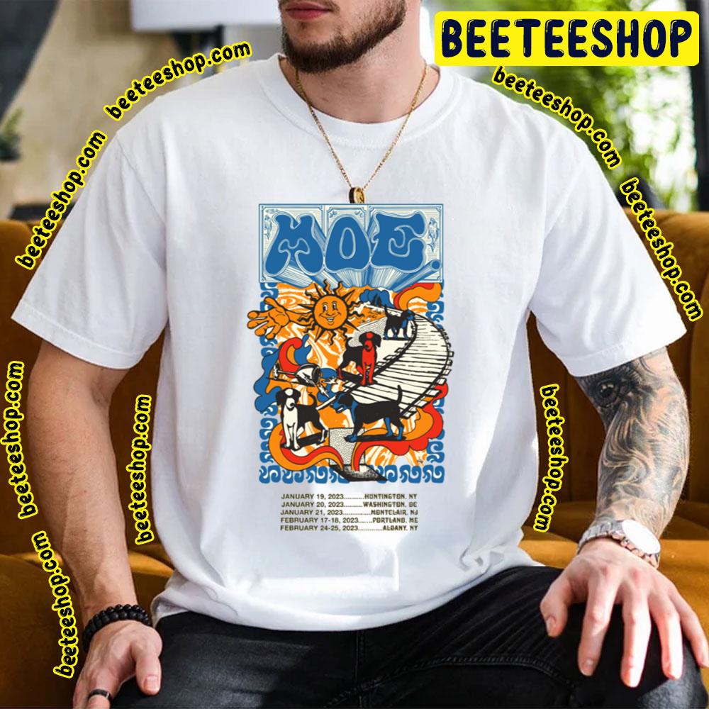 January Feb 2023 Moe. Tour Trending Unisex T-Shirt